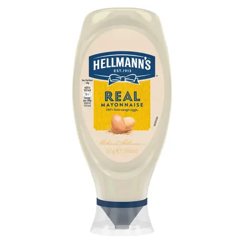 Hellmann's Real Mayonnaise 580ml
