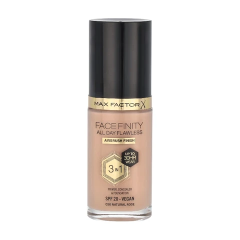 Max Factor Facefinity All Day Flawless 3-in-1 Foundation - C50 Natural Rose 30 ml