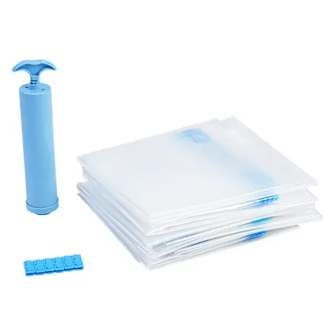 6 Pack Extra Large Vacuum Storage Bags (100×80cm), Reusable Space Saver Bags for King Size Bedding and Jumbo Items