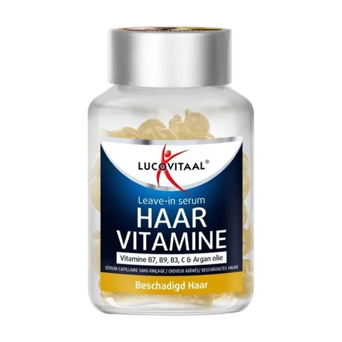 Lucovitaal haartonicum voor beschadigd haar - leave-in (geel)