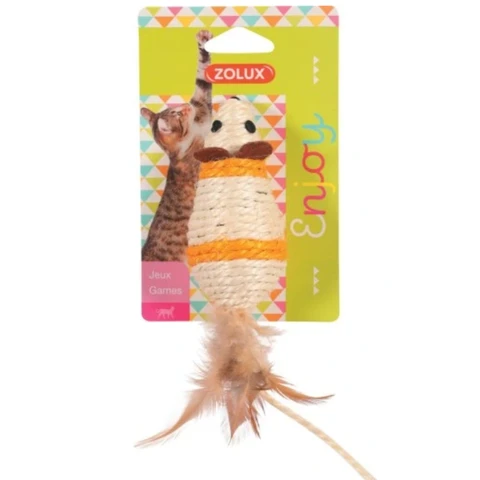 SLAGERS SISAL MUIS ASS 20X5X4,5 CM