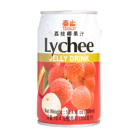 TAI SUN Lychee With Coconut Jelly Drink 308ml