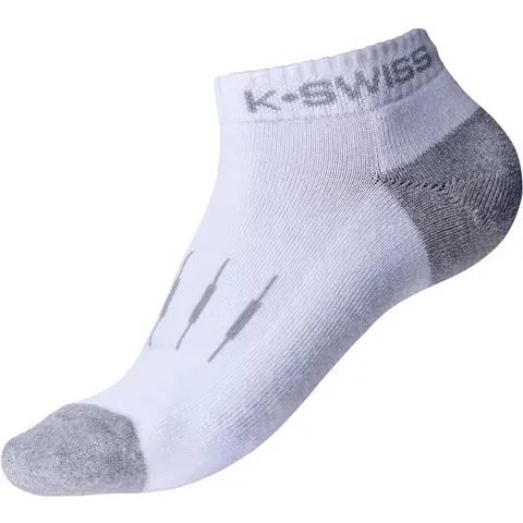 Kswiss All Court White Socks 3 Pairs 35-37