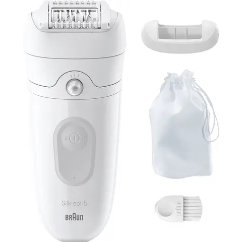 Braun Silk-epil 5-011 Dames Epilator - Draadloze Bediening - Nat & Droog Gebruik - Inclusief Meerdere Accessoires