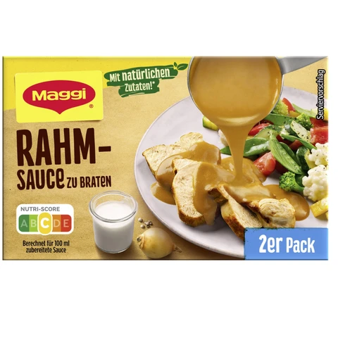 Maggi Double Pack Cream Sauce for Roasting 2 x 0.25l