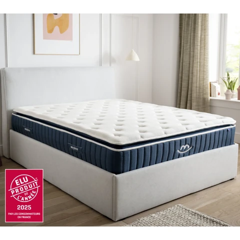 MORPHEA Victoria Matelas hybride de luxe épaisseur 30 cm - 90 x 190 cm