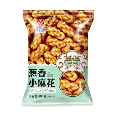 Huang Lao Wu Frühlingszwiebel-Teigzöpfe 408 g