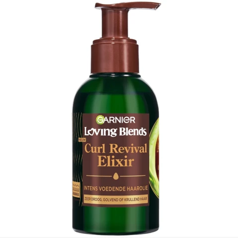 Garnier Ultimate Blends Avocado Oil & Shea Butter Curl Revival Elixir Oil 120ml