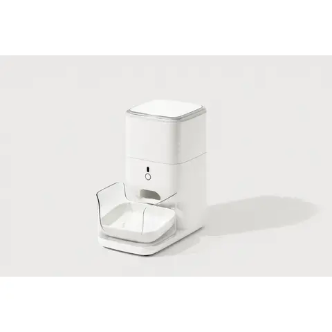 CATLINK FRESH 2-F04 Distributeur intelligent IA, Blanc, contrôle des portions personnalisable, surveillance IA, capacité 4 L, conserve la nourriture fraîche 20 jours, fonctionnement hors ligne pris en charge