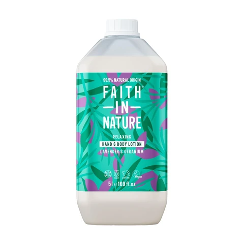 Faith In Nature Lotion Lavender & Geranium 5L
