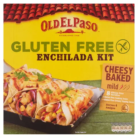 OLD EL PASO Mexican Gluten Free Enchilada Kit 518g