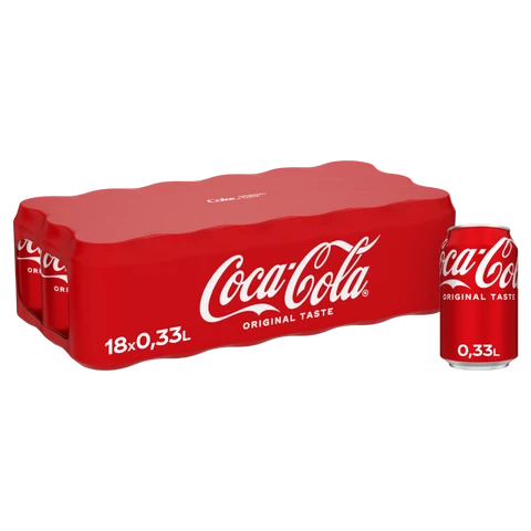 Coca-Cola Großpackung Dosen 18 x 0,33 L