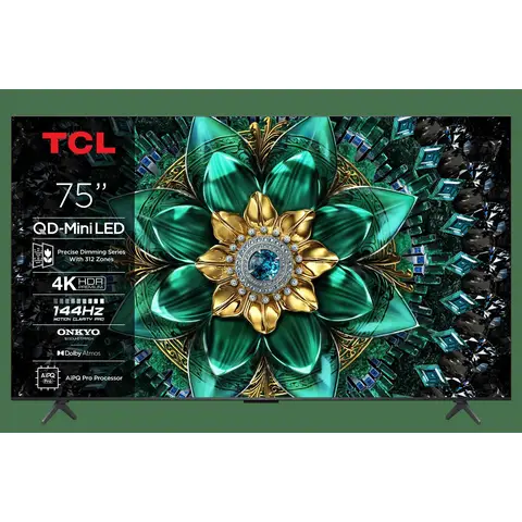 TCL 75Q6C – 75 inch – 4K Mini-LED – 144Hz Smart TV