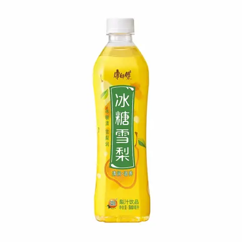 Master Kong Rock Sugar Snow Pear Drink 500ml 康师傅冰糖雪梨 500ml