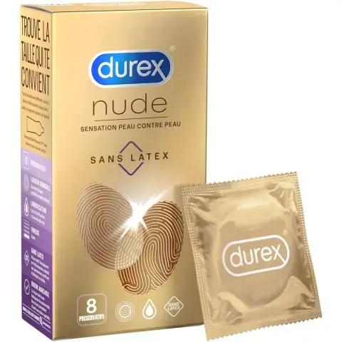 Préservatifs nus 8 pièces