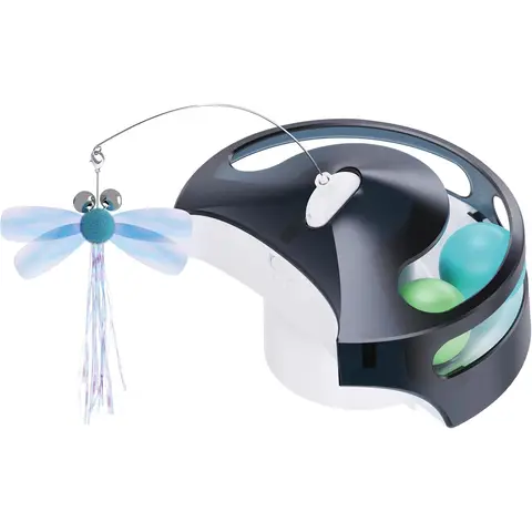 ENABOT PetPal Jouet interactif pour animaux de compagnie avec stimulation automatique, interaction à distance et soulagement de l’anxiété