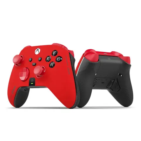 Scuf Instinct Pro Performance Series Kabelloser Xbox–Controller – Wiederverwendbare Rückenpaddles – Sofortige Auslöser – Xbox Series X/S, Xbox One, PC und Handy – Rot