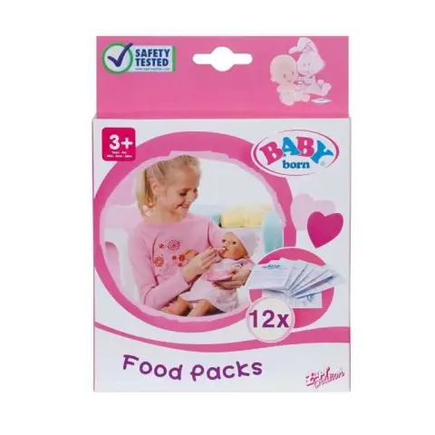 BABY born Play Food - 12 Sachet Pack