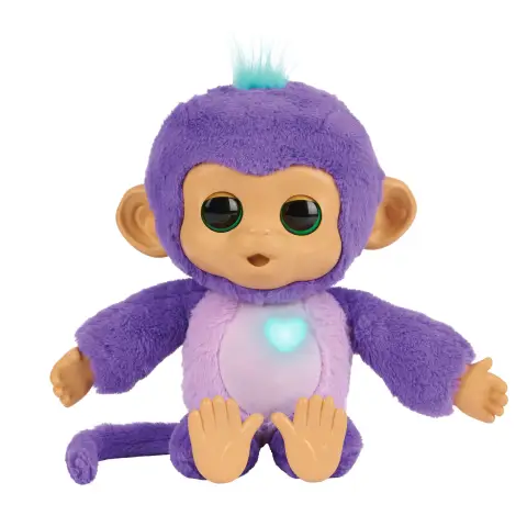 Fingerlings Care 'n' Cuddle Monkey Interactive Plush Soft Toy