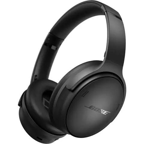 Bose QuietComfort SC Drahtlose Kopfhörer mit Mikrofon und Geräuschunterdrückung, Bluetooth Over-Ear Kopfhörer mit Geräuschunterdrückung, bis zu 24 Stunden Akkulaufzeit, mit Soft Case, Schwarz