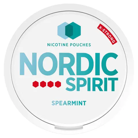 Nordic Spirit Spearmint Extra Strong 12Mg