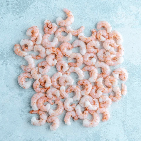 The Fish Society Atlantic Prawns - Peeled - 200g