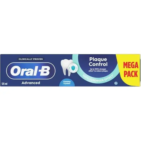 Oral-B Advanced Plaque Control Cleaning Crystals Toothpaste 125ml
