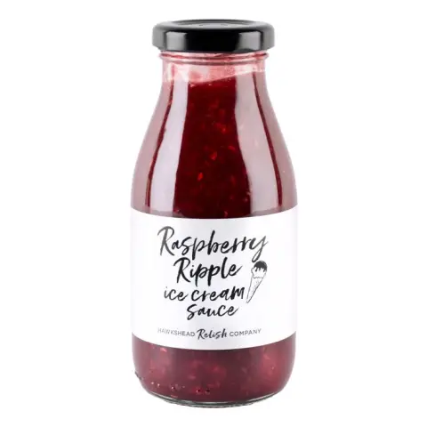 Hawkshead Relish - Raspberry Ripple Ice Cream Sauce - 300g