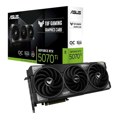 ASUS TUF Gaming GeForce RTX 5070 Ti 16 GB GDDR7 OC Edition