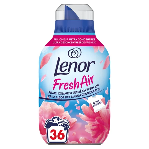 Assouplissant Lenor Fresh Air Blossom 36 Lavages Parfum Flora