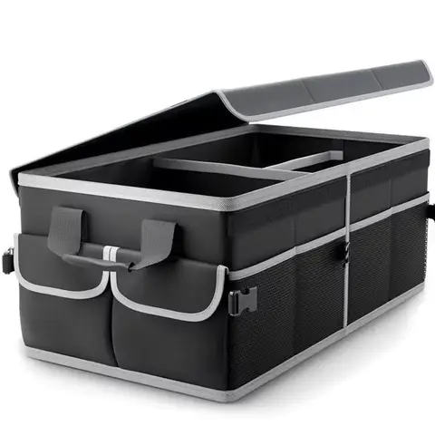 WINPEX High Quality Portable Folding Car Storage Organizer Box