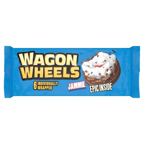 Burtons Wagon Wheels Jammie 6 Pack