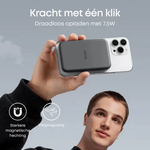 Anker 621 magnetische Powerbank (MagGo) 5000 mAh