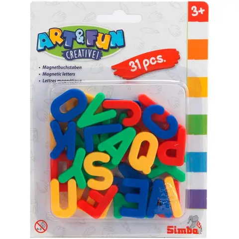 Simba Art & Fun Magnetic Capital Letters