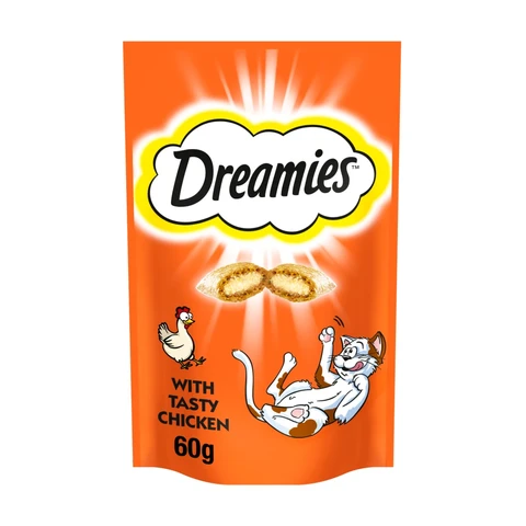 Dreamies with Tasty Chicken 60g