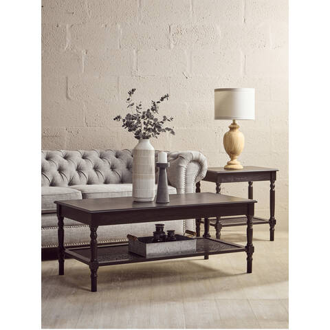 Interiors by Premier Coffee Table Heritage Rectangle Black