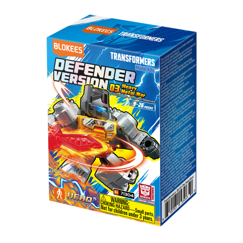 Blokees Figurine Transformer Defender - Version 03 Heavy Metal War