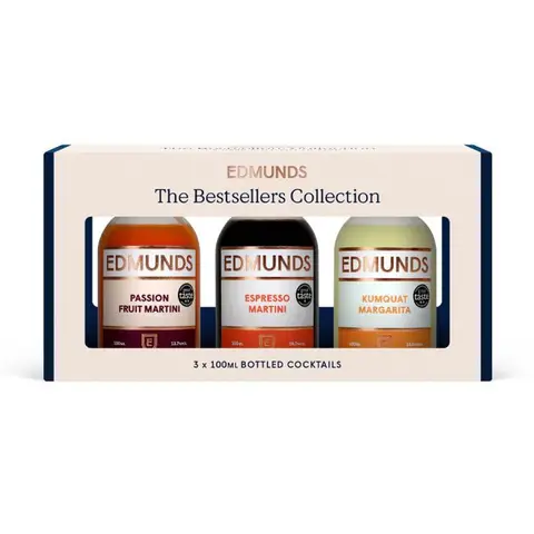 Cocktail Favourites Gift Box (inc. 1 x Passion Fruit Martini, 1 x Espresso Martini, 1 x Kumquat Margarita)