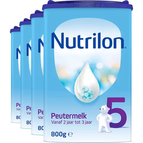 Nutrilon 5 Peutermelk vanaf 2 jaar 800 g x4
