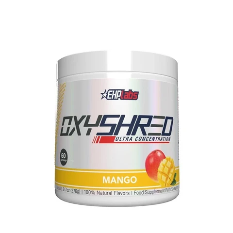 EHPlabs OxyShred Ultra Concentration Thermogenic Daily Wellness Support Powder Mango Flavour - 276g