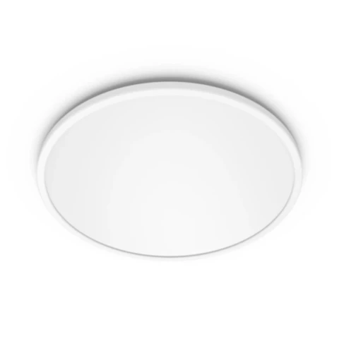 Philips Ceiling Light LED Luminaire Super Slim 3 Brightness Settings Warm White 15W D:25cm