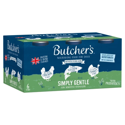 Butcher's Simply Gentle Nourishing Dog Food 6 x 390g