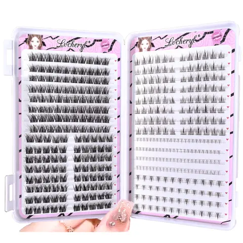 LVCHERYL Coffret de faux cils 1-326 - 400 pièces 