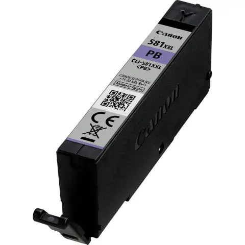 Canon Tintenpatrone CLI-581PB XXL Original Foto Blau 1999C001 Druckerpatrone, Photo Blue, One size