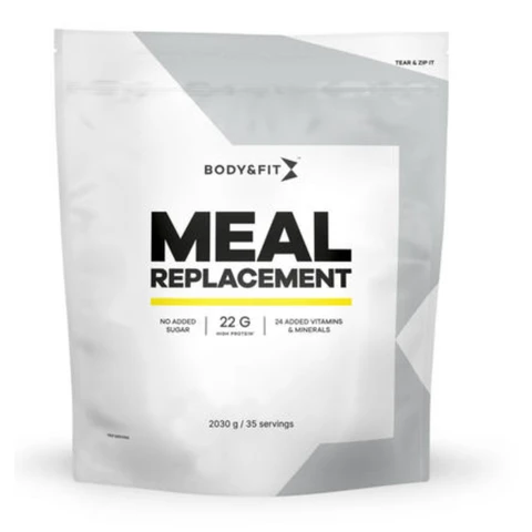 Body&Fit Low Calorie Meal Replacement Chocolate weight loss High in fibre and low in sugar 2.03 kg (35 shakes)