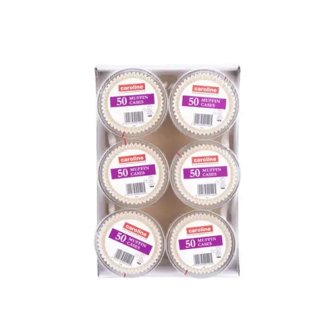Muffin Case 50mm base x 38mm deep