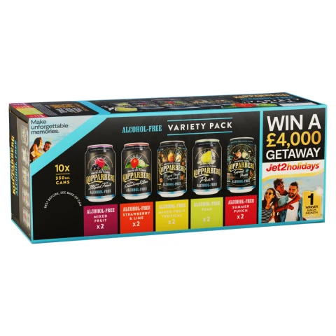 Kopparberg Variety Alcohol Free 10 x 330ml