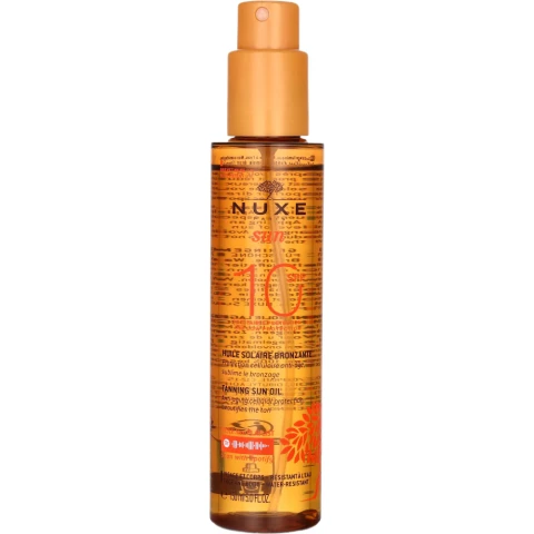 Nuxe Sun Tanning Oil for Face and Body SPF10 150 ml