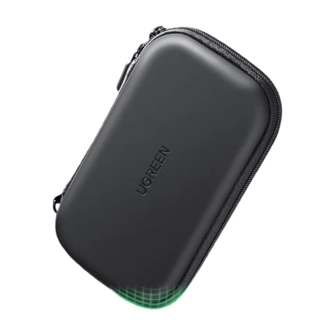 Ugreen Gehäuse für HDD und Zubehör 16,5 x 9,5 x 4,5 cm schwarz (40707)