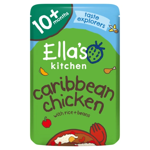 Ella's Kitchen Caribbean Chicken 10+ Months 190G